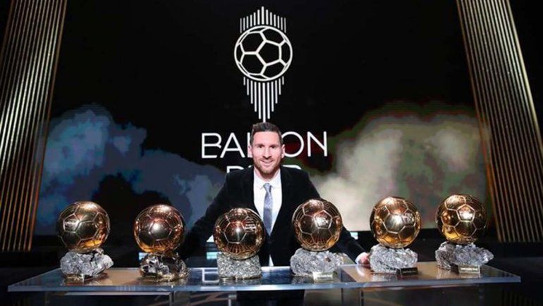 Messi récord: ganó el sexto Balón de Oro en su carrera