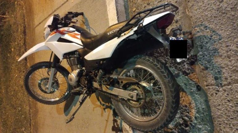 Tras una persecución recuperaron en Allen una moto robada en Roca