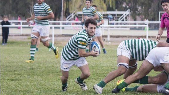 Joaquín Vinez en uno de sus partidos con la camiseta de Marabunta RC.