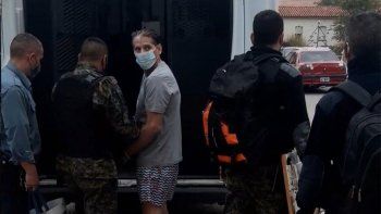 el narco homann volvio a la carcel y temen por su vida