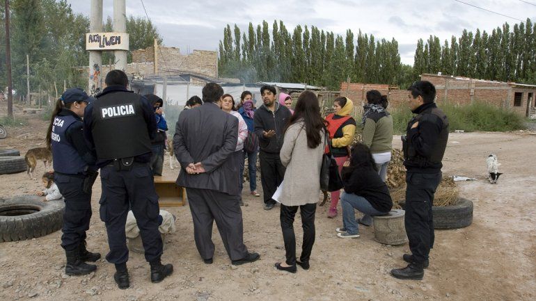 El Frente Darío Santillán protestaron en los accesos a la empresa Tortoriello