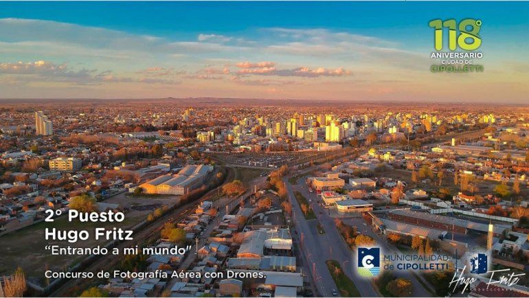 La increíble foto ganadora del concurso cipoleño de drones