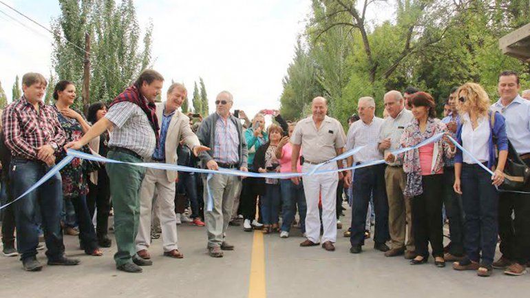 La obra beneficiará a los chacareros y a los estudiantes de María Elvira. Además