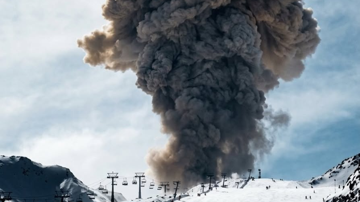 Alerta amarilla por un volcán cercano a Andacollo: cuál es y qué se sabe hasta el momento