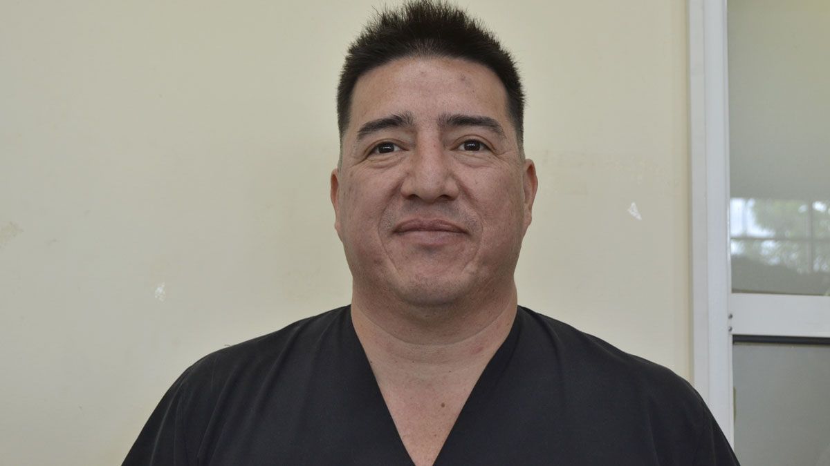 Juan Pablo Palma, el nuevo director del Hospital de Cipolletti se hizo de abajo.