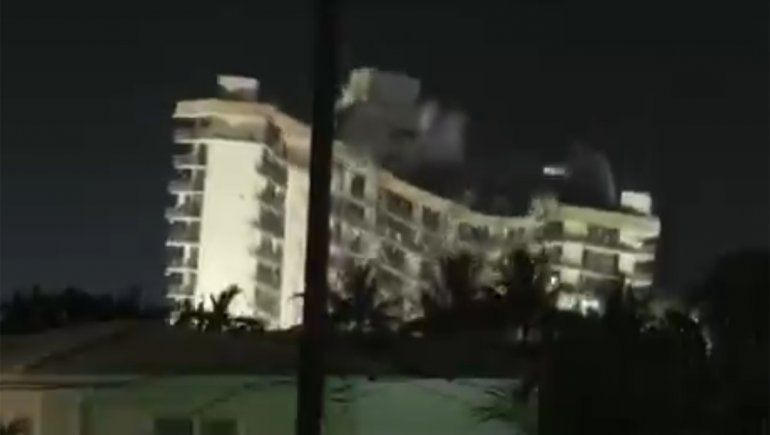 Derrumbe en Miami: demolieron lo que quedaba del edificio