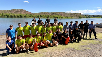 Este viernes, se puso en funciones el operativo de seguridad en Isla Jordán por la temporada de verano.