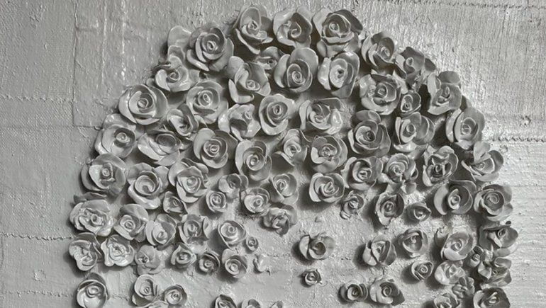 Irene Mosiuk muestra las obras de sus alumnos en el Complejo Cultural Cipolletti
