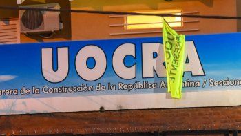 balearon a un delegado de la uocra durante un presunto apriete