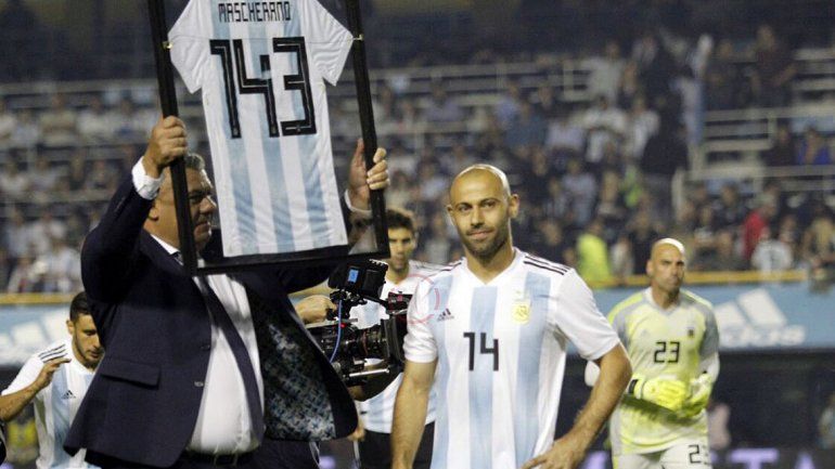 El reconocimiento a Mascherano. El ex River