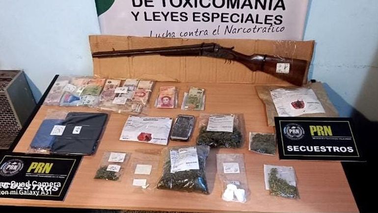 La Policía rionegrina desarticuló tres kioscos narcos