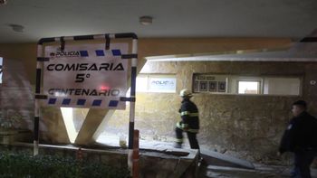 Personal de la Comisaría Quinta de Centenario se movilizó de inmediato y detuvo al principal sospechoso del crimen.