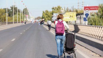 otro piquete complico el paso rumbo a neuquen