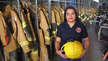 bombera y heroina: saber que vas a salvar a alguien es emocionante