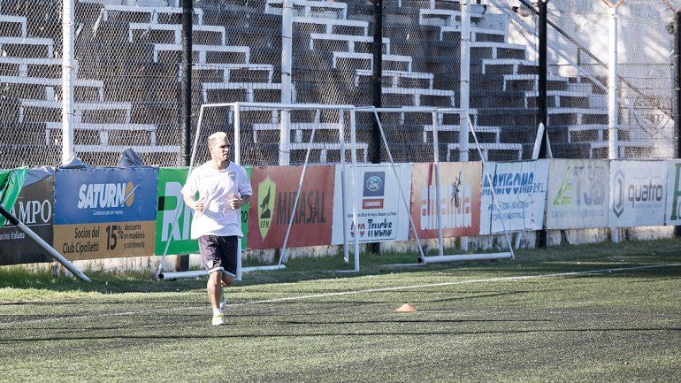 Hice fútbol y me dejó bastante tranquilo