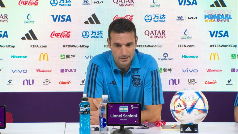 Scaloni en la previa del duelo ante México: No cambiaremos la forma de jugar