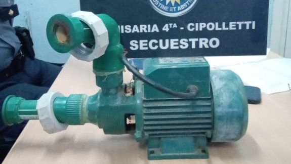 Rompió la cuarentena para robar una bomba centrífuga