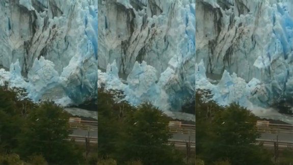 Perito Moreno: se cayó el puente de hielo en una inusual ruptura