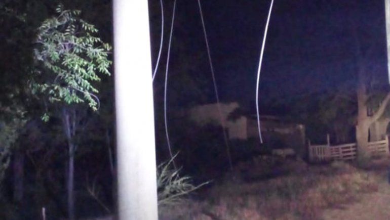 Indignante: robaron cables y dejaron sin agua a todo Villa Regina