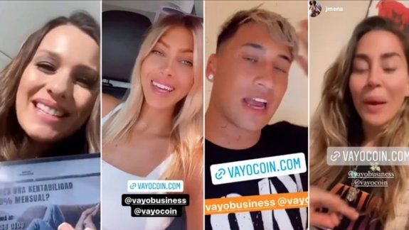 La empresa que promocionan famosos  y debe millones