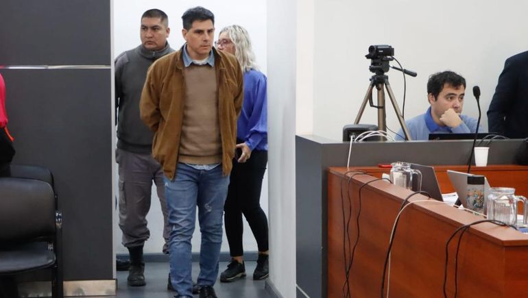 Pablo Parra es juzgado por el femicidio de Agustina Fernández.&nbsp;