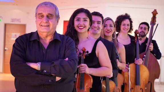 Barcos cruzó a Chile con el Sexteto de Tango