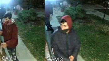 quisieron entrar a robar y quedaron grabados