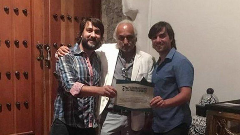 El cipoleño Diego Canut fue premiado en un festival de cine en México.