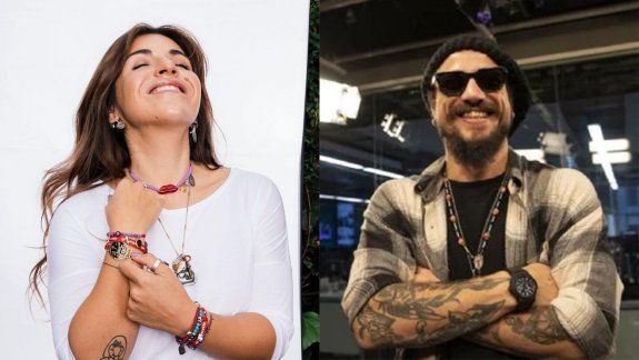Gianinna y Osvaldo se escaparon de la prensa en San Martín