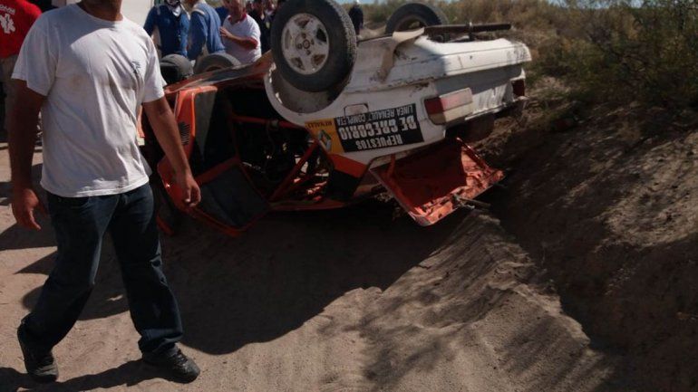 Tragedia en el rally regional: volcó y murió un piloto de Cervantes