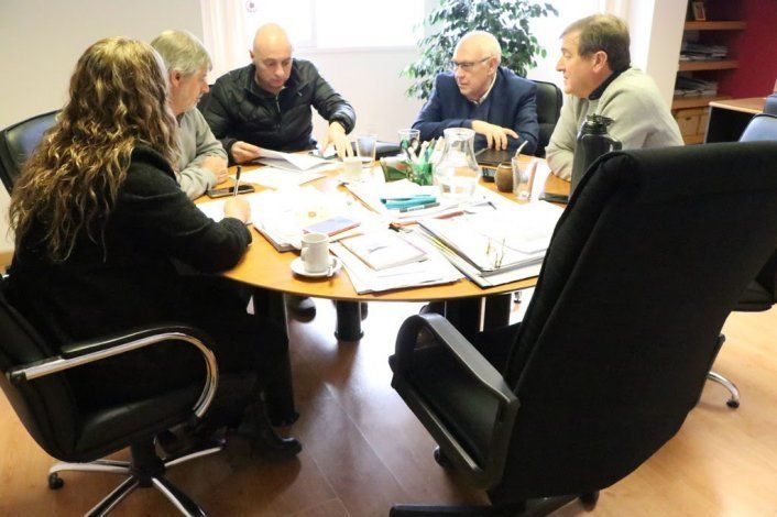 Tortoriello se reunió con representantes de la empresa Pehuenche