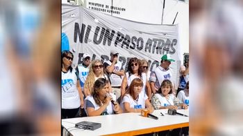 unter le muestra los dientes al gobierno y ya anuncio que no comenzaran las clases