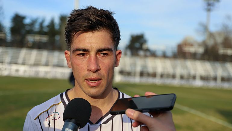 El Rayo habló con LM Cipolletti y opinó sobre el gol que le dio el triunfo al albinegro.