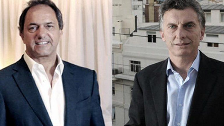 Scioli y Macri cierran sus campañas electorales con vistas al balotaje