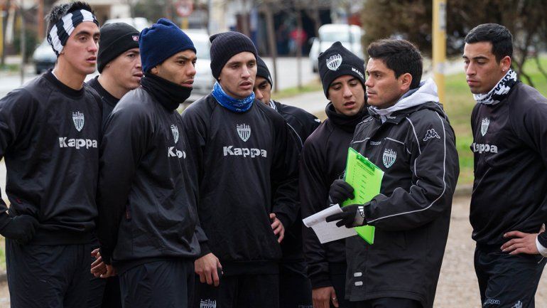 El plantel albinegro