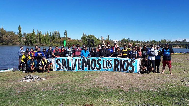 Remarán 550 kilómetros para salvar a los ríos del Alto Valle