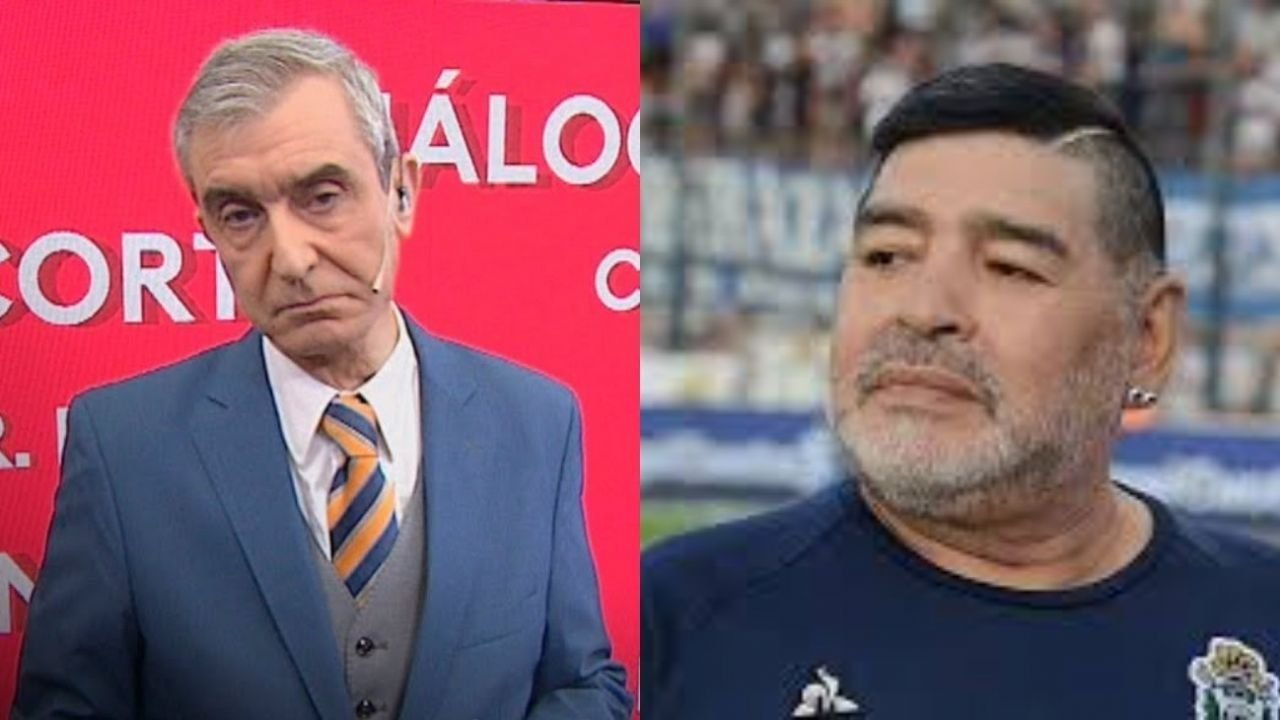 La bomba de Nelson Castro: Maradona está enterrado sin corazón