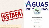 Desde Aguas Rionegrinas aclararon que la oferta es totalmente falsa. Desde Aguas Rionegrinas aclararon que la oferta es totalmente falsa.