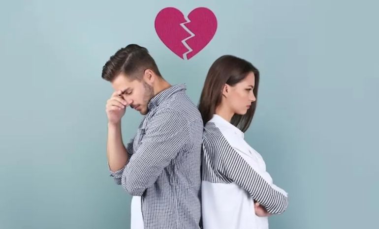 El amor se terminó y tuvieron que dirimir su caso en la Justicia.