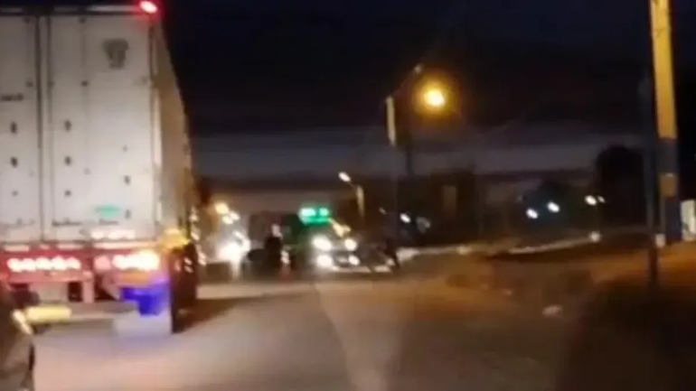 ﻿El siniestro vial se registró el sábado por la noche. Foto gentileza ANRoca.