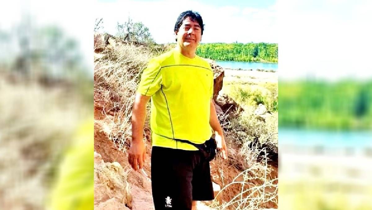 Miguel Parra en una tarde de caminata. El domingo no terminó de la mejor manera. Foto gentileza de MP.
