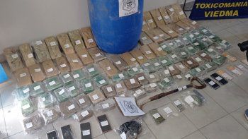 Secuestraron casi 60 kilos de marihuana. Secuestraron casi 60 kilos de marihuana.