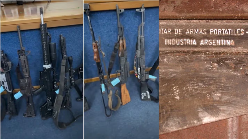 Se trataría de uno de los fusiles que desapareció del Batallón 603 de Fray Luis Beltrán.