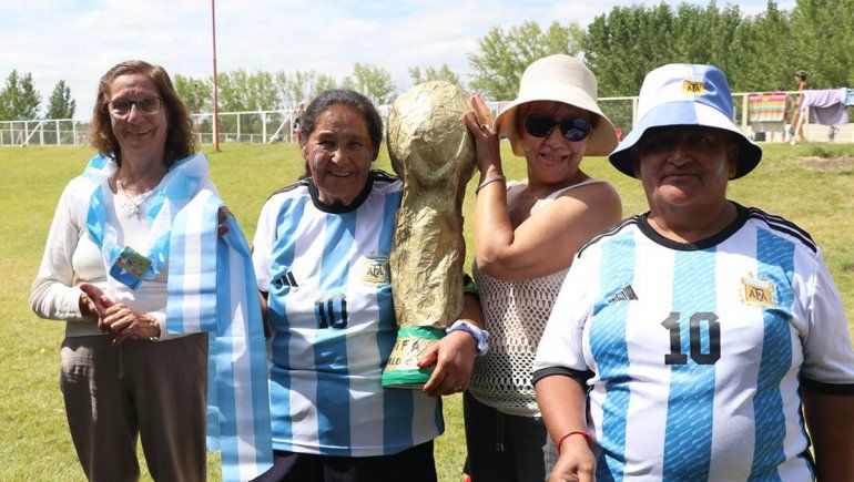 Argentina Campeón: hubo festejos en Cipolletti a un mes de la final del Mundial