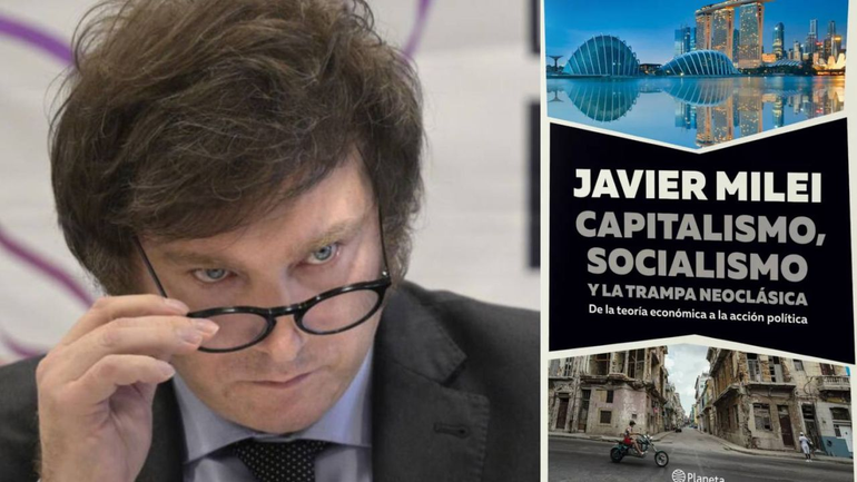 Javier Milei cantará en la presentación de su libro.
