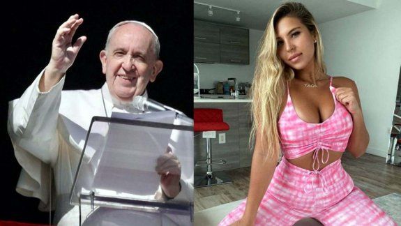 Escándalo: el Papa Francisco le dio like a una modelo brasileña