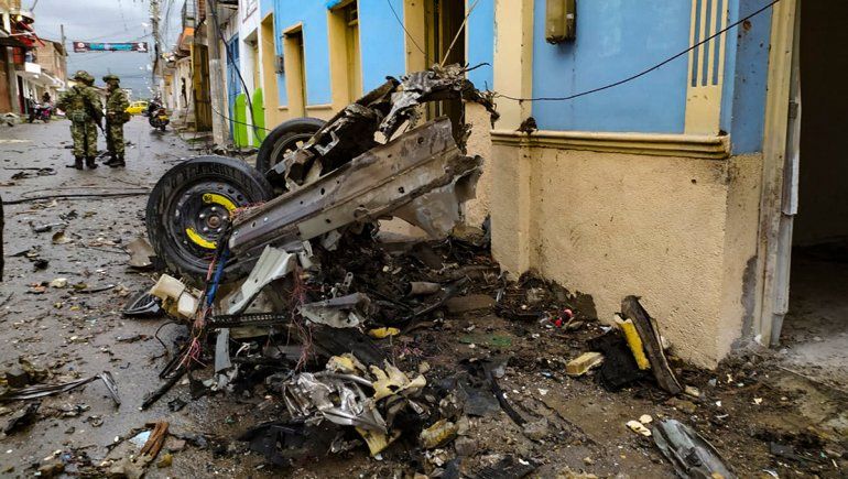 Explotó un coche bomba en Colombia y hay más de 40 heridos
