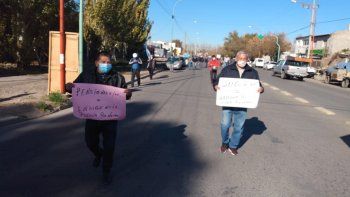 policias retirados marcharon por la actualizacion de sus haberes