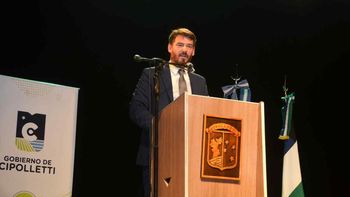 El intendente Rodrigo Buteler abrió las sesiones ordinarias del Deliberante. Foto: Antonio Spagnuolo.