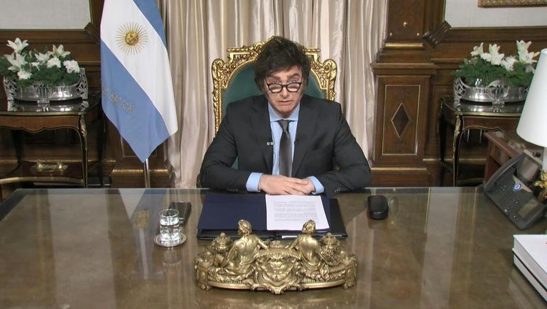 Javier Milei brindará una nueva cadena nacional esta noche.